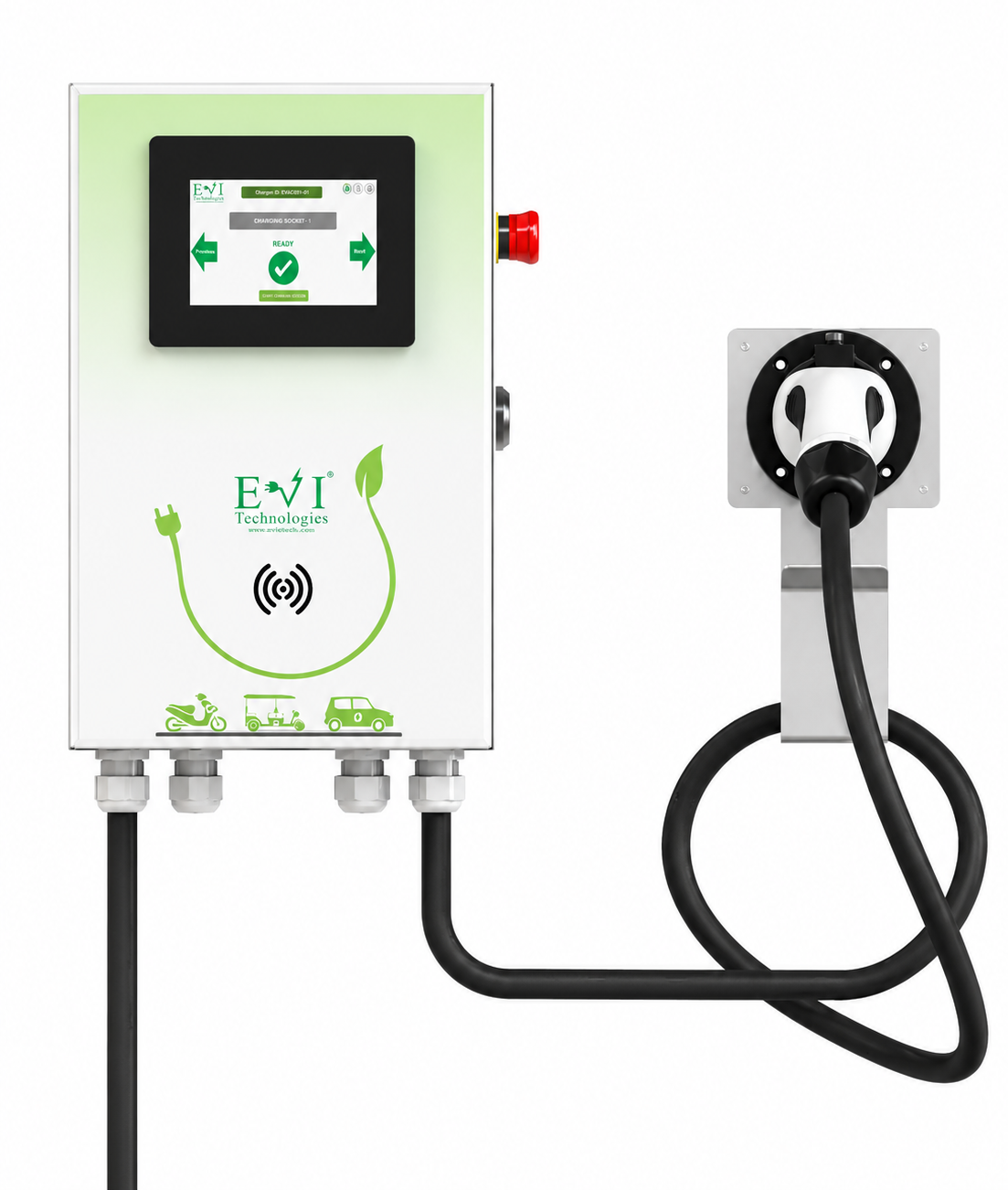 AC Type 2-7.2kW-HMI-SS